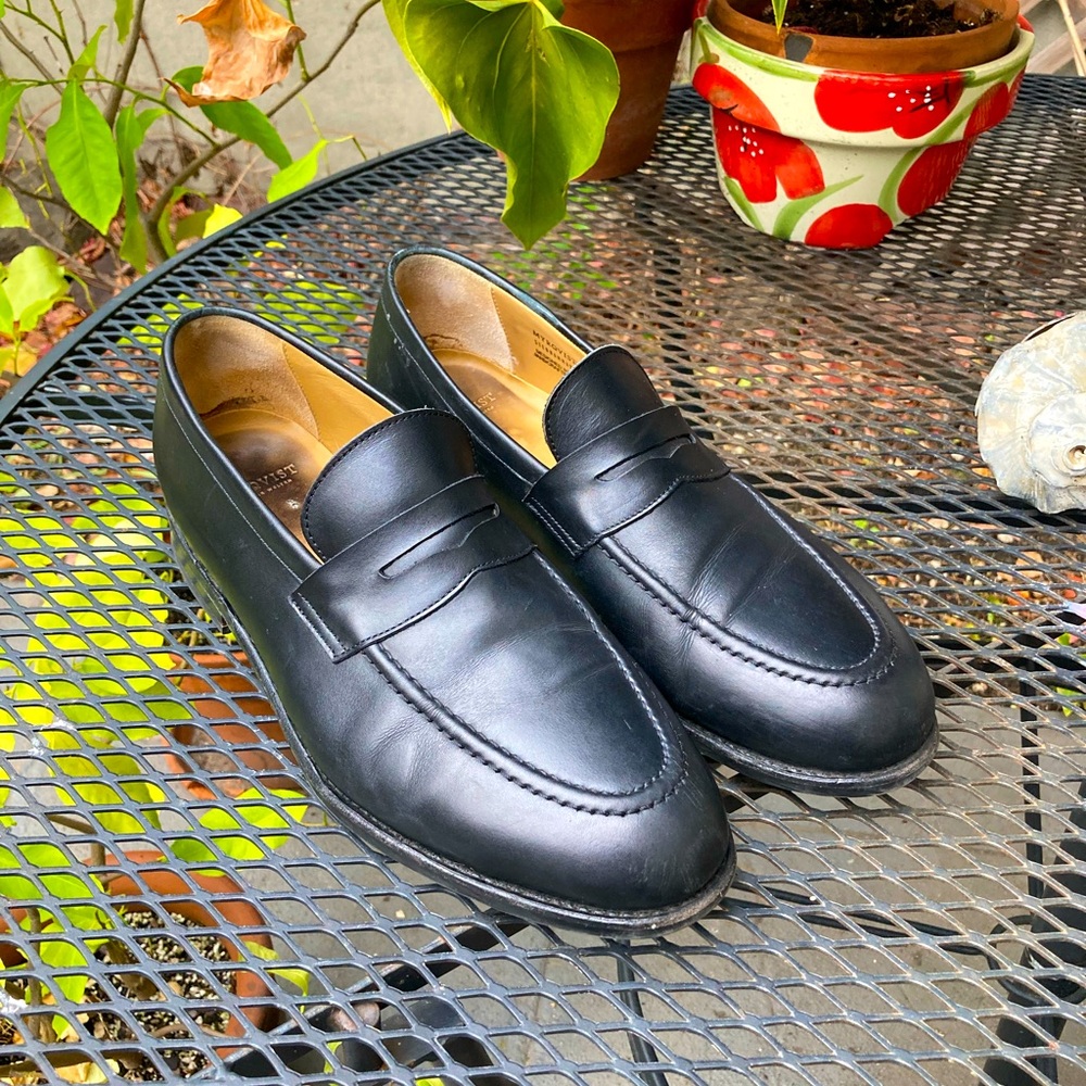 Myrqvist Goodyear welt penny loafers size 11